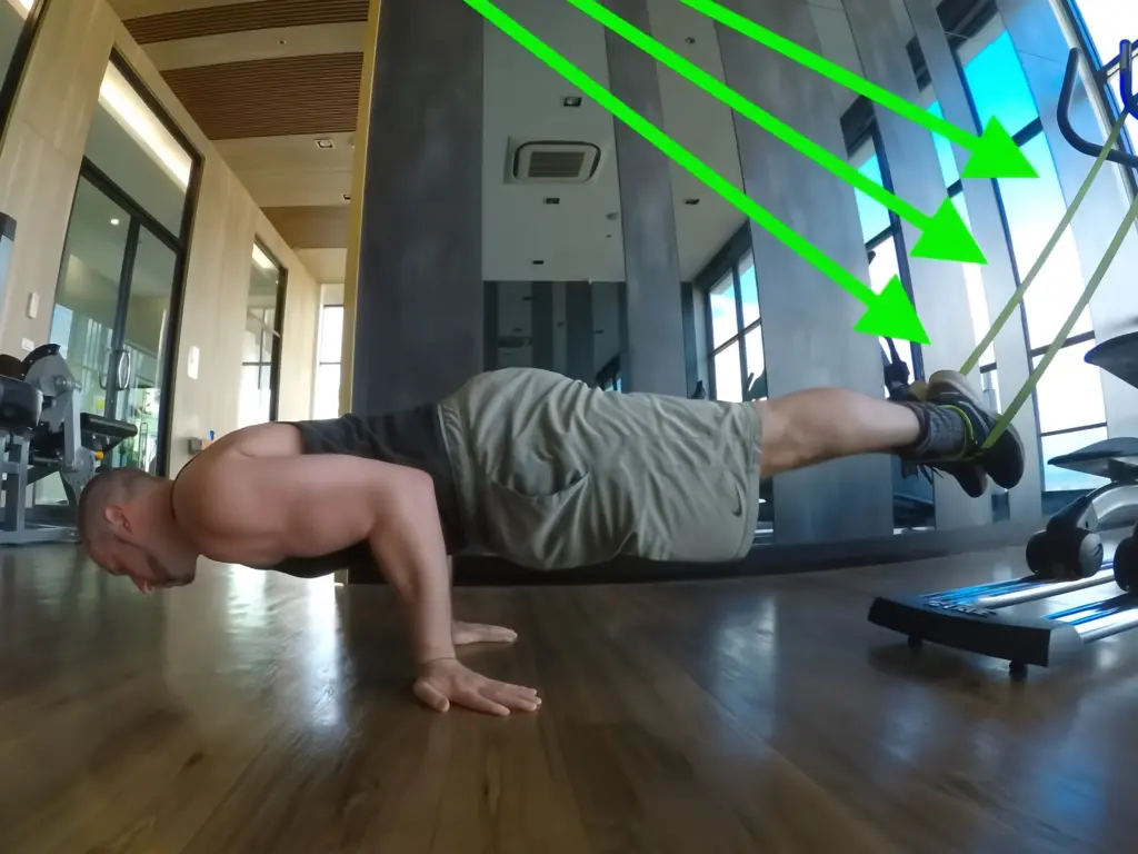 Band-assisted elbow lever