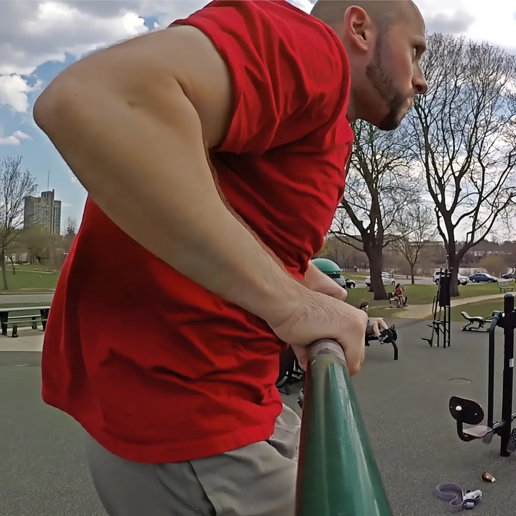 Over the bar and almost there